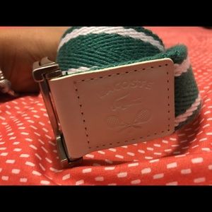 Lacoste green belt